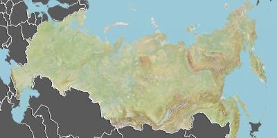 Mapa Kazachstánu geografie